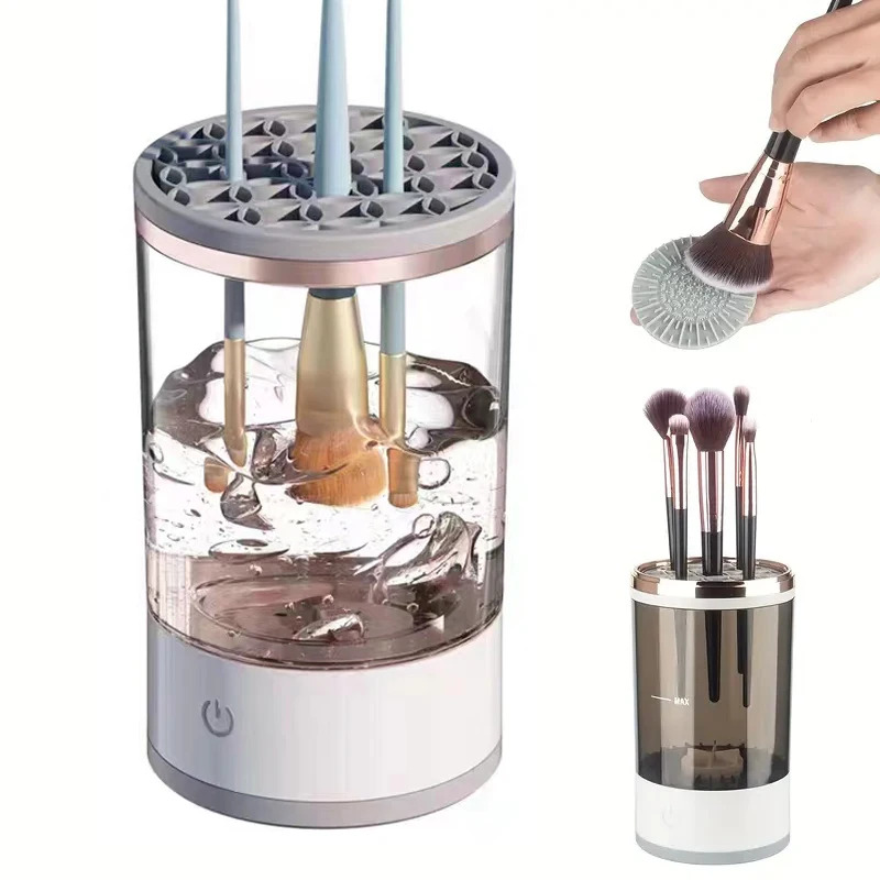 Beauty Makeup Eyeshadow - Nettoyeur de pinceaux de maquillage électrique