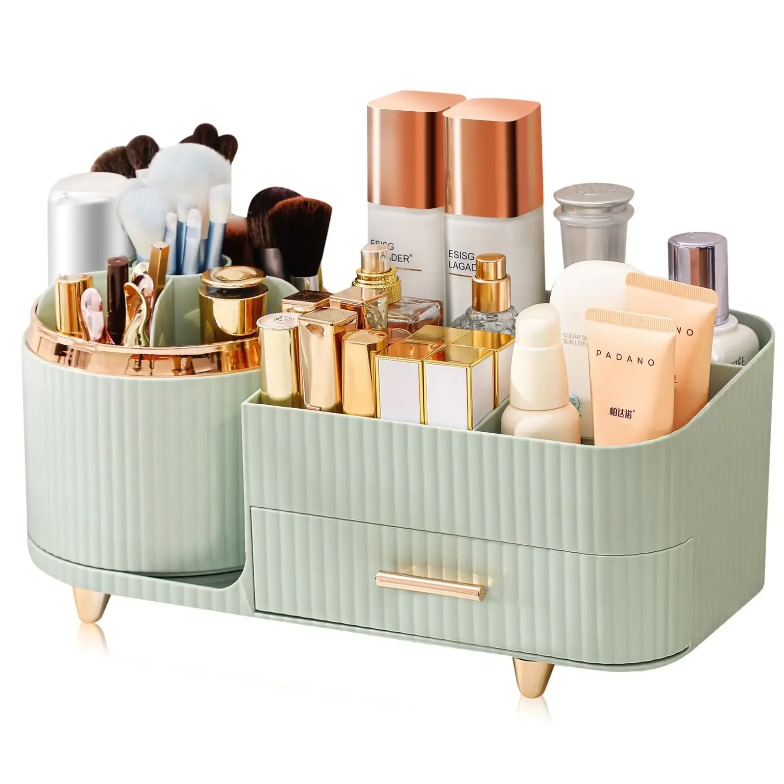 Beauty Makeup News - Porte-brosse de maquillage grande capacité, organisateur
