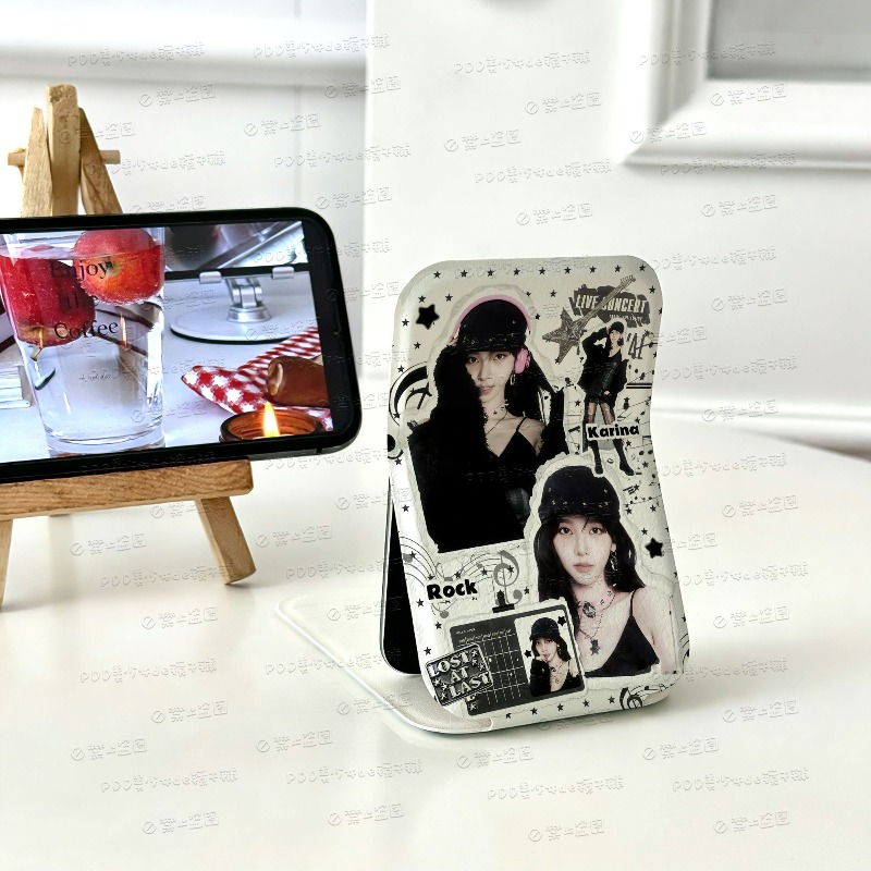 Beauty Makeup Vanity - Miroir de maquillage pliable Aespas Mini,