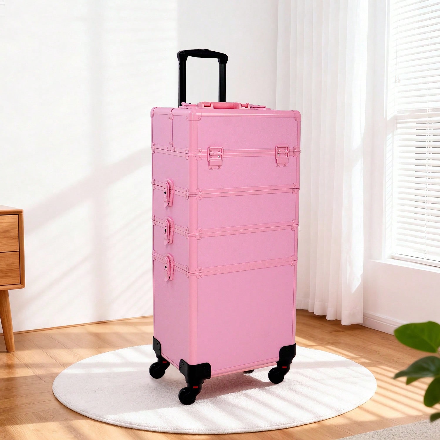 Beauty Makeup Vanity - Valise de maquillage à roulettes 4