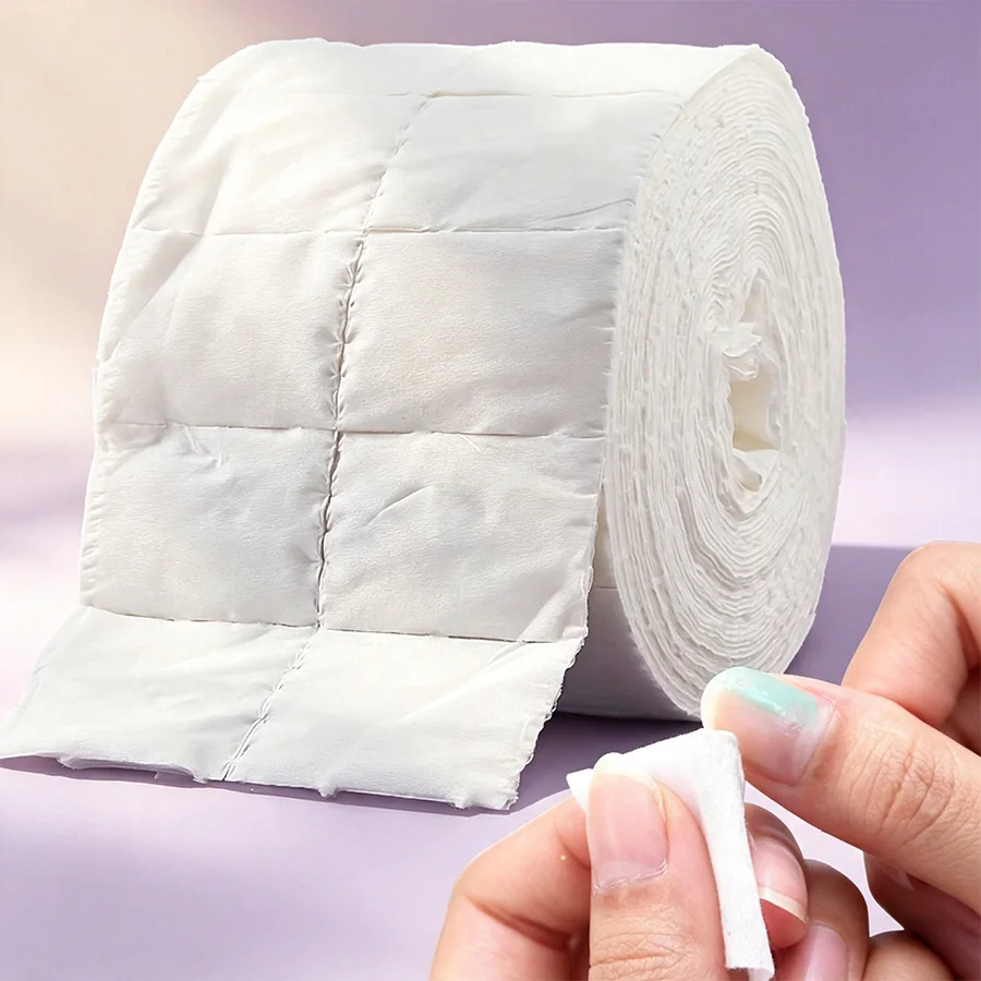 Beauty Makeup Vanity - Rouleau de 300/500 lingettes en coton