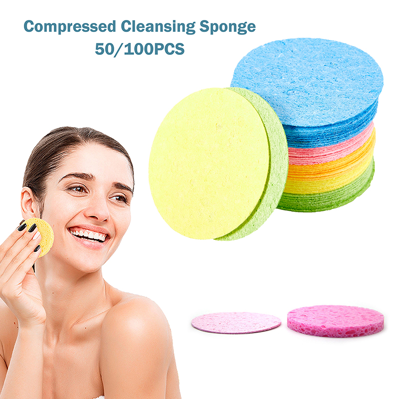Kiss Beauty Makeup Remover - Éponge de nettoyage du visage en