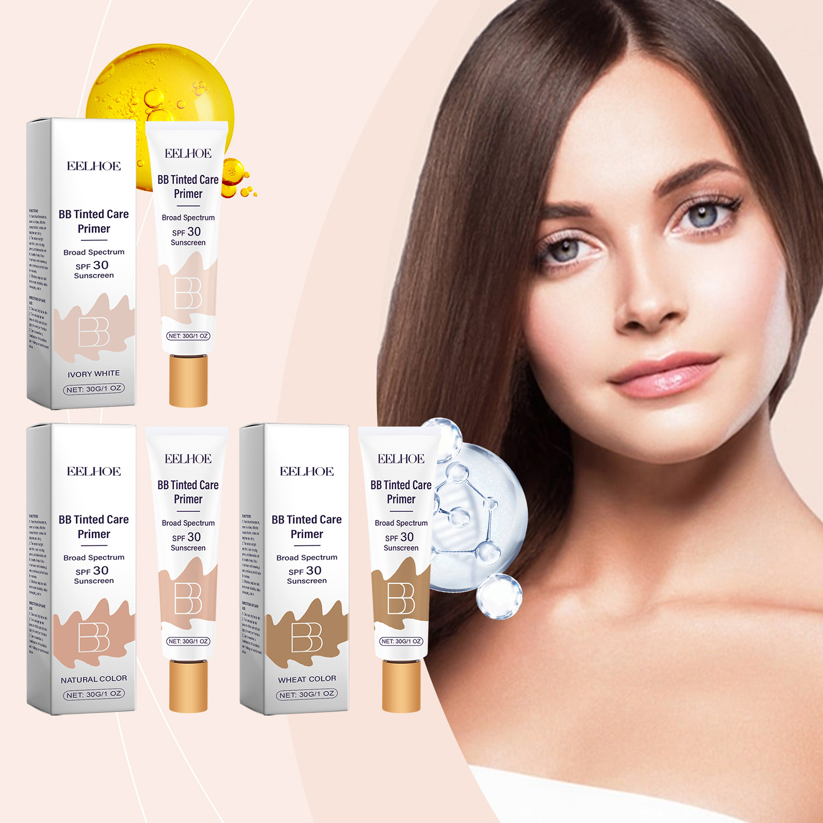 Bb Cream Tinted - BB crème protectrice – Couverture pour