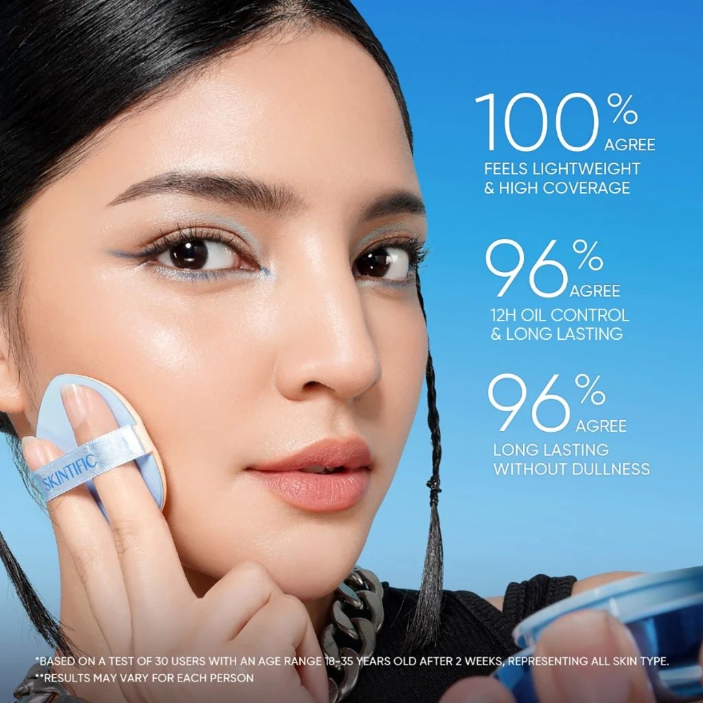 SKINTIFIC Perfect Stay Cushion - Concealer Full Coverage avis et prix