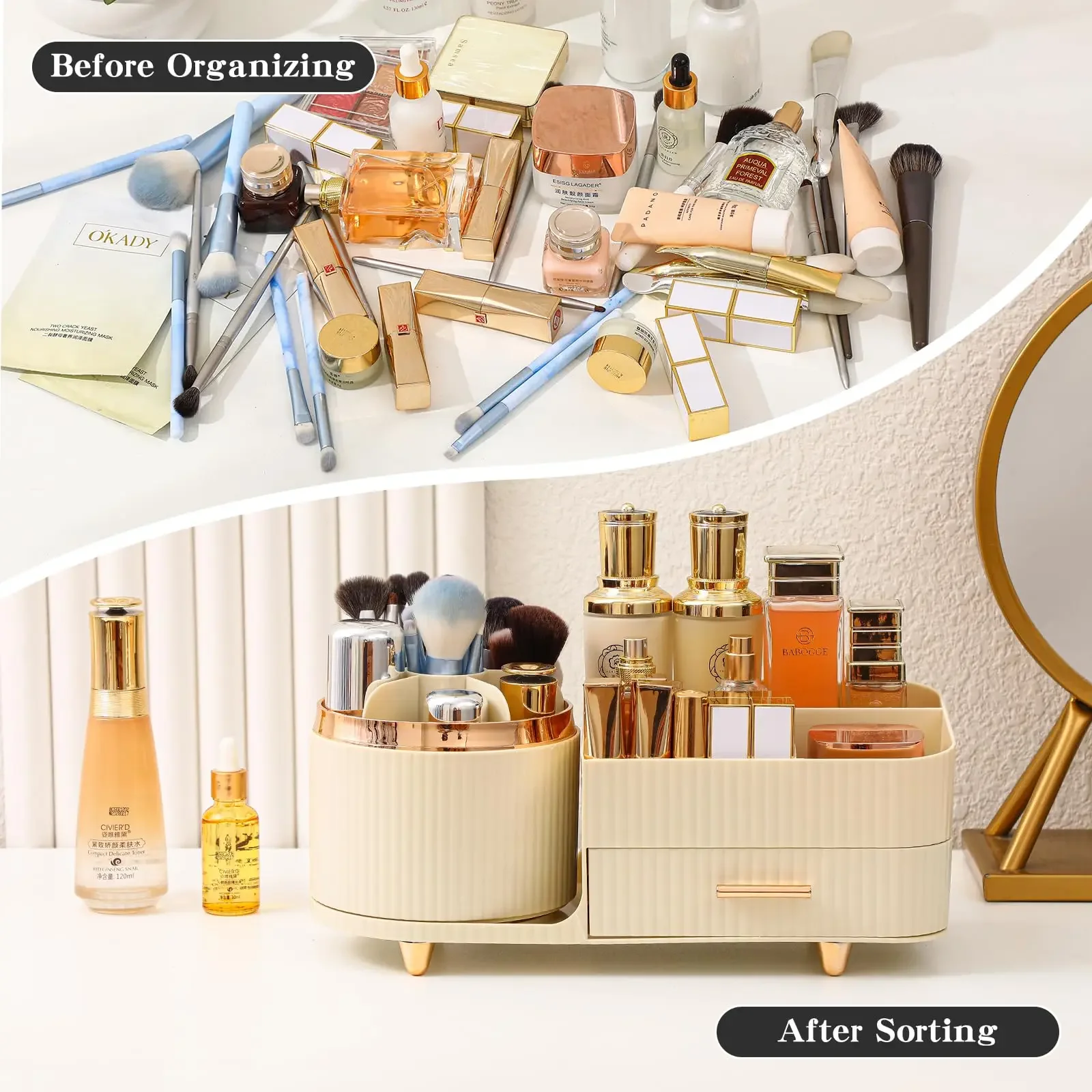 Porte-brosse de maquillage gra - Beauty Makeup News avis et prix