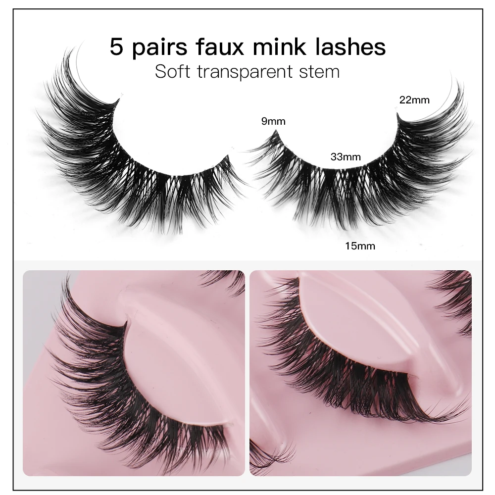 Cils artificiels 3D naturels e - Your Beauty Makeup avis et prix
