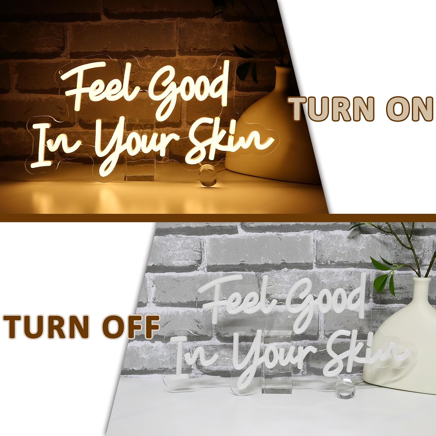Enseigne néon LED « Se sentir  - Your Beauty Makeup avis et prix