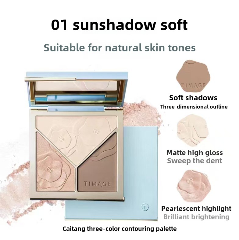 Palette de contour TIMAGE vers - Highlighter Bronzer Palette avis et prix