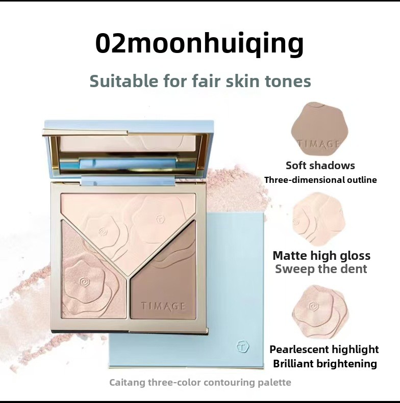 Palette de contour TIMAGE vers - Highlighter Bronzer Palette avis et prix