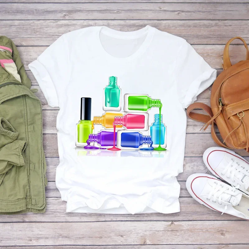 T-shirt blanc à manches courte - Your Beauty Makeup avis et prix