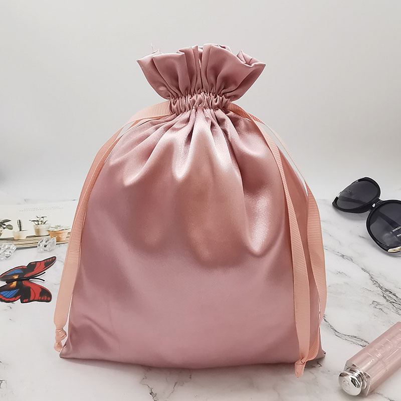 Sacs à cordon en satin avec lo - Beauty Makeup News avis et prix